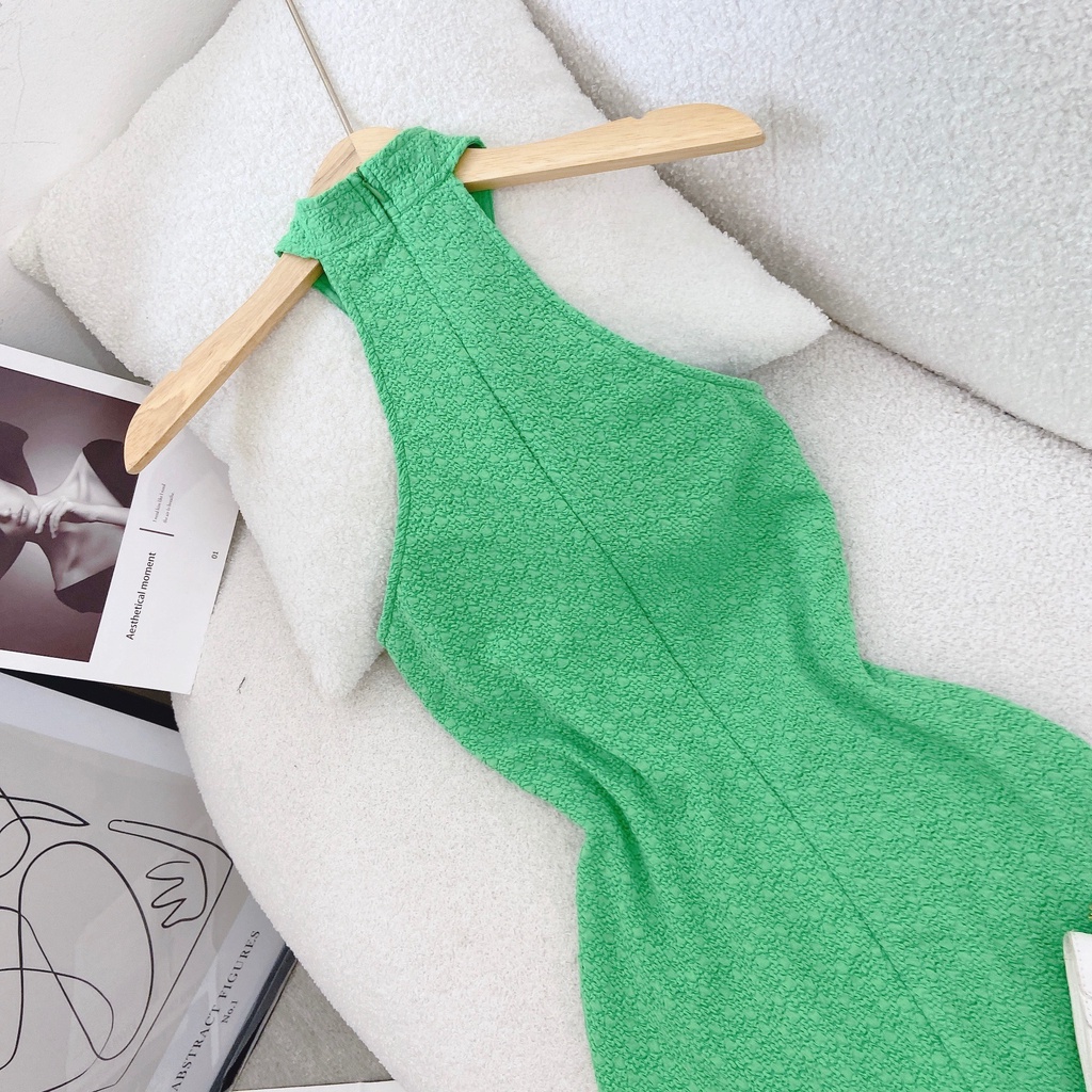 ĐẦM BODY CỔ YẾM XOẮN