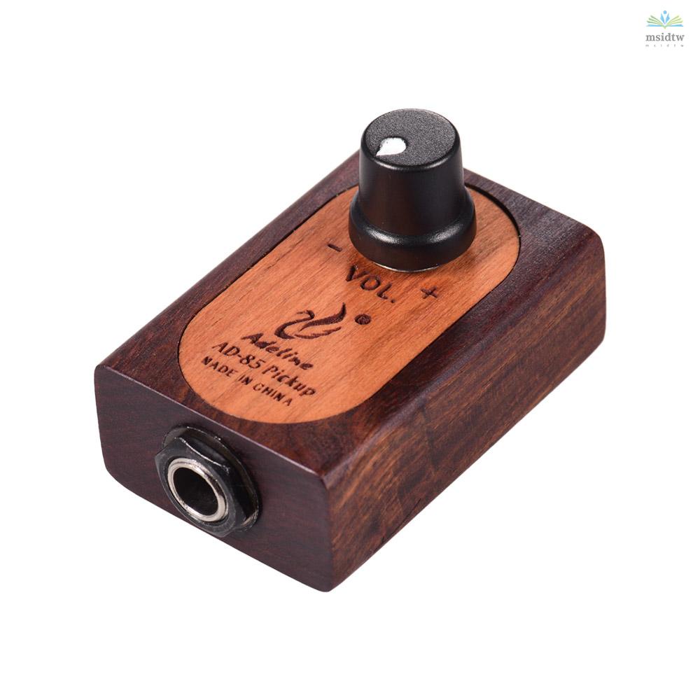 Dụng cụ pickup adeline ad-85 bằng gỗ mun cho đàn guitar acoustic ukulele
