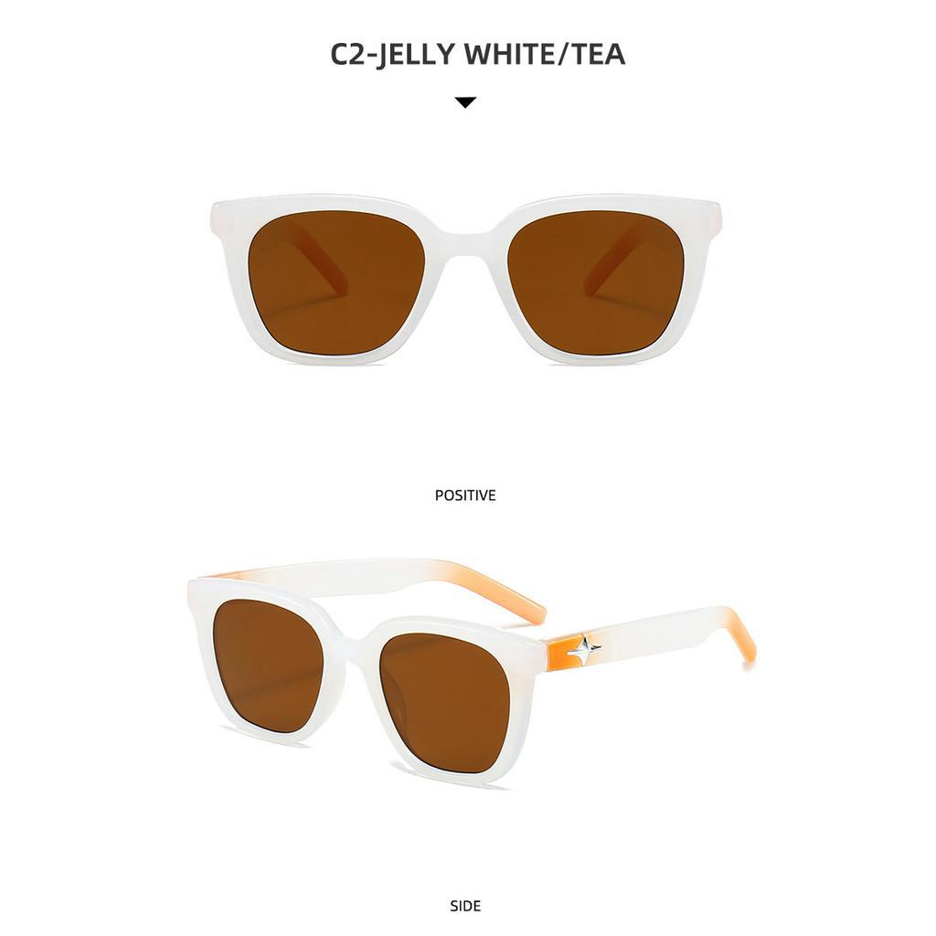 Kính Mát Gọng Vuông Lớn Mẫu Mới 2023 Phong Cách Âu Mỹ