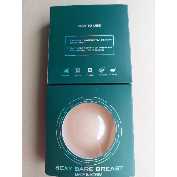 Miếng dán nâng ngực ti silicon NIPPLE COVER thần thánh siêu mỏng ôm khít, phuongdo243