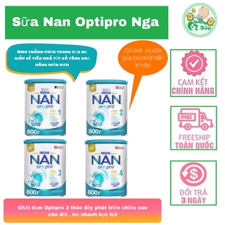 Sữa Nan Nga 800gr Số 1 , 2 ,3 , 4 Date 2025  Mẫu Mới