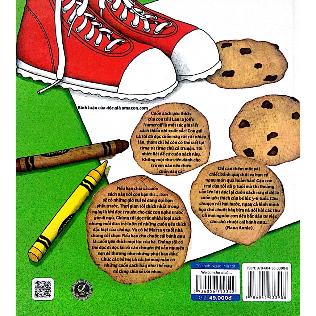 Sách Song ngữ kinh điển Nếu bạn cho chuột cái bánh quy TB 2021