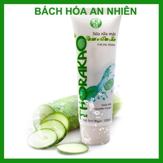 Thorakao sữa rửa mặt sữa tươi và dưa leo