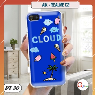 Ốp lưng điện thoại  Realme C2 dẻo trong in hình