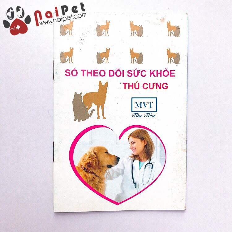 Sổ Theo Dõi Sức Khoẻ Cho Vật Nuôi