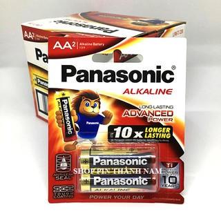 Pin tiểu AA Panasonic Alkaline LR6T/2B