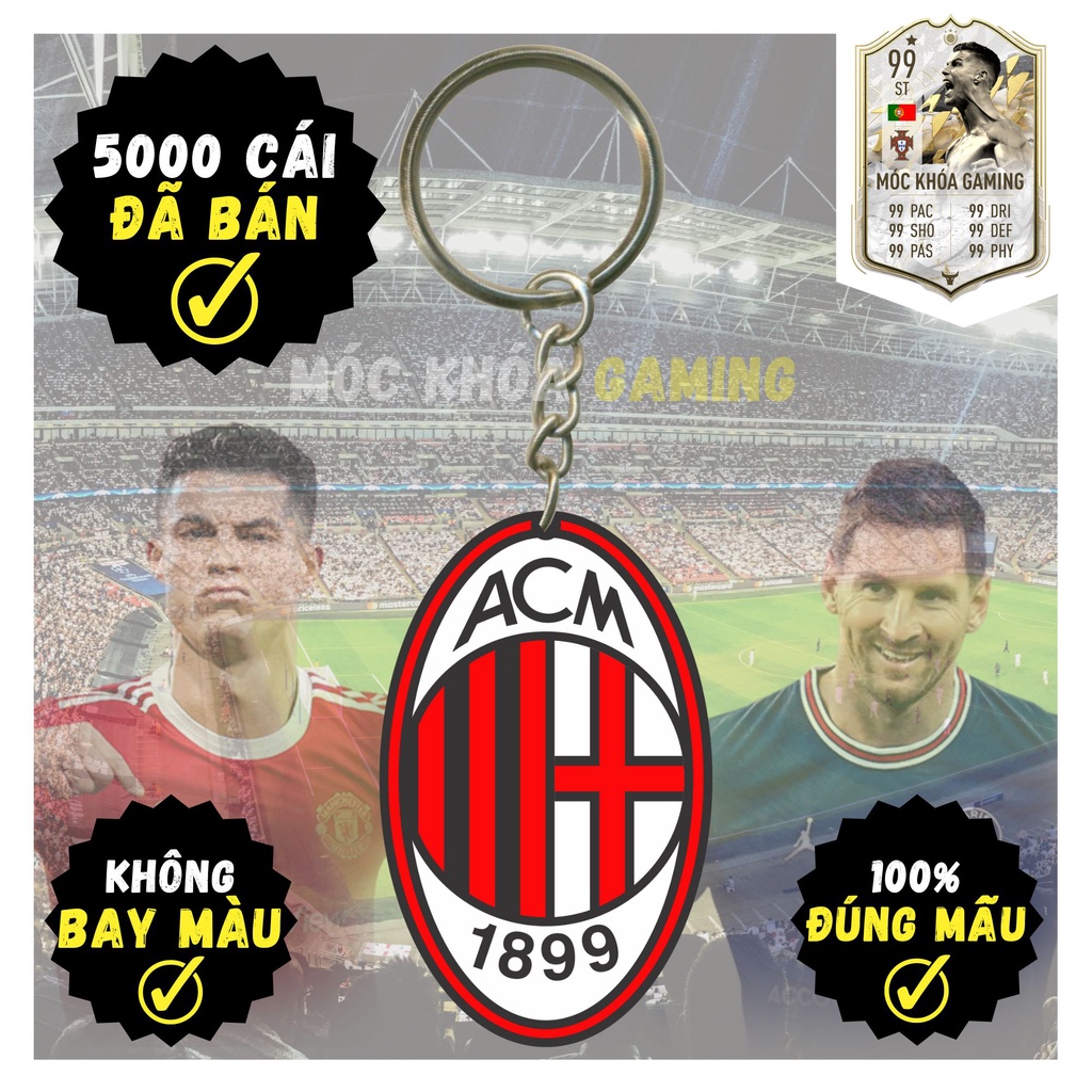 Móc Khoá CLB AC Milan - Móc Khoá GAMING