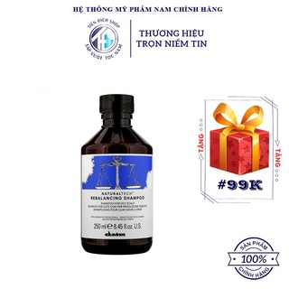 [Chính hãng] - Dầu gội đầu trị dầu Davines Natural Tech Rebalancing 250ml | Italia