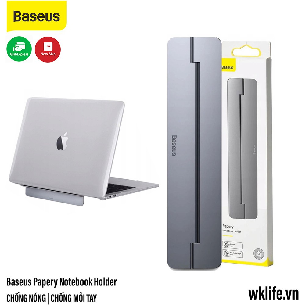 Giá Đỡ Macbook Laptop Baseus Papery Chống Nóng Chống Mỏi Tay