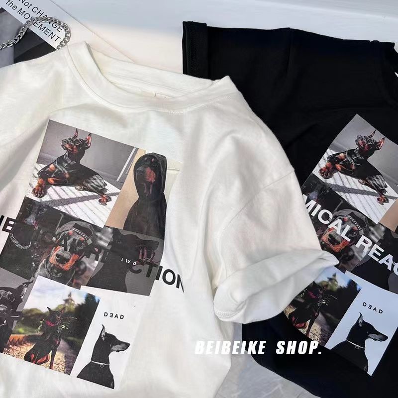 Áo Thun Tay Ngắn Cổ Tròn Thời Trang Mùa Hè 2022 Phong Cách Hàn Quốc Dành Cho Bé Trai Và Bé Gái