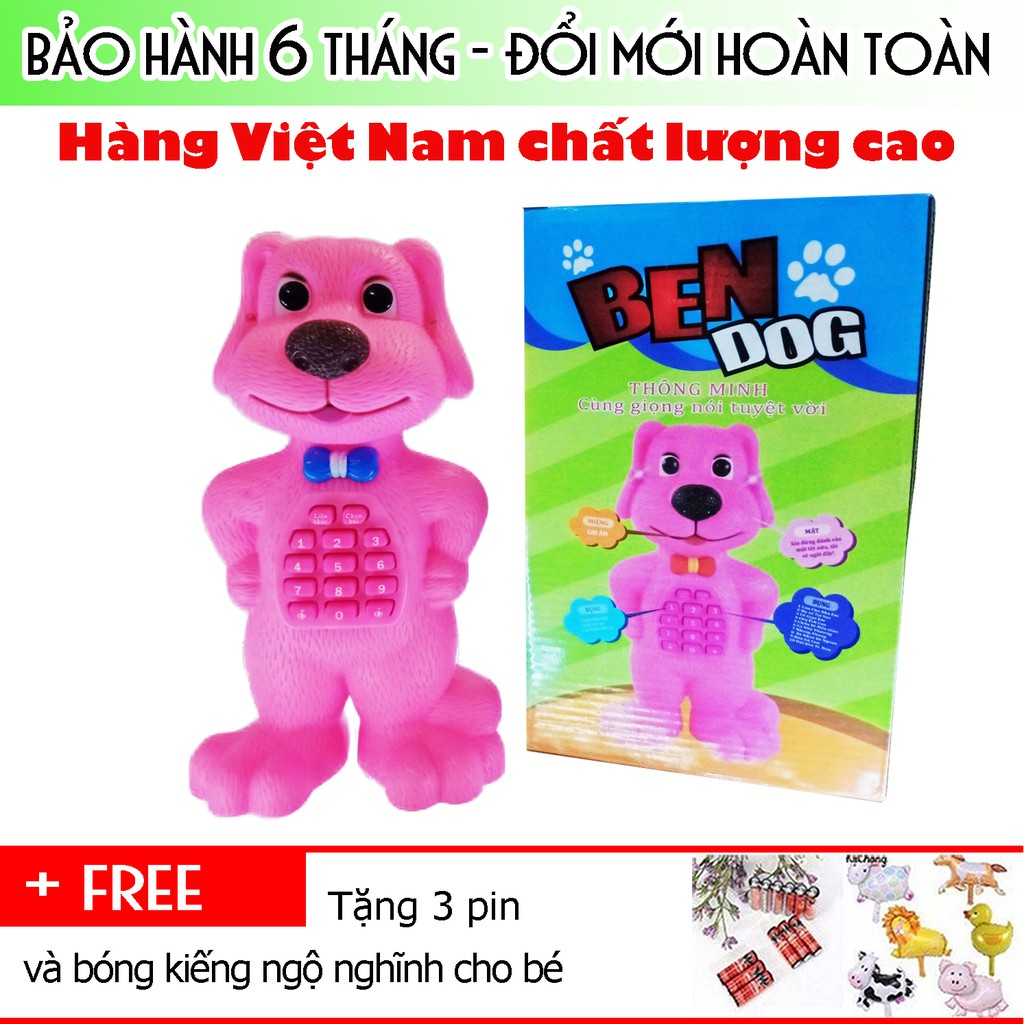 Đồ Chơi Chó Cảm Ứng Biết Hát Và Kể Chuyện Vui Nhộn (Hàng Việt Nam)