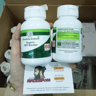 Organic DHT Blocker Ấn Độ - Mọc tóc, ngăn rụng tóc - Combo 2 lọ