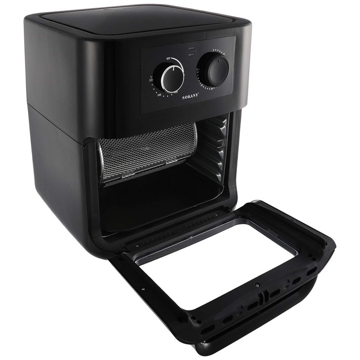 Nồi Chiên Không Dầu dung tích lớn Sokany AF-003 10L Công Suất Lớn 1700W Với Công Nghệ Nướng Chân Không