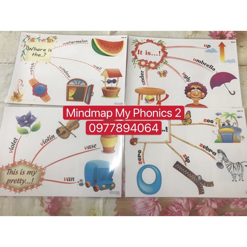 Mindmap các loại giáo trình tổng hợp