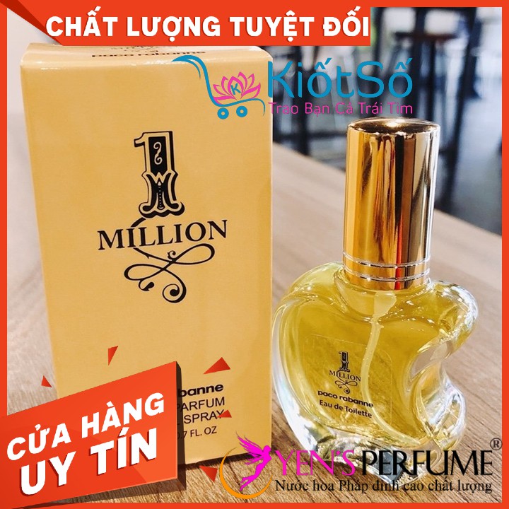 Nước Hoa Mini 1 Million Paco Rabanne 20ml Nam Chính Hãng