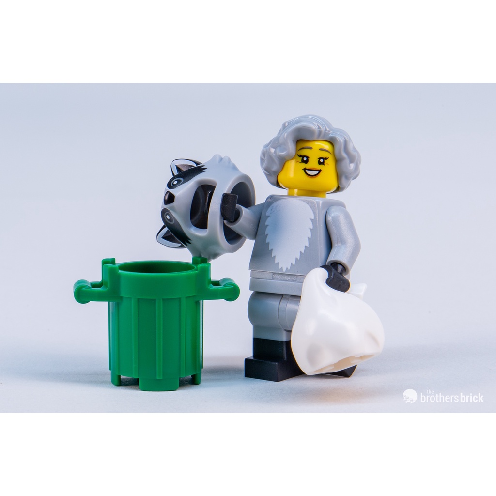 Nhân vật LEGO Minifigures 22 71032 Racoon Costume Fan - Fan với trang phục chú chồn NEWSEAL