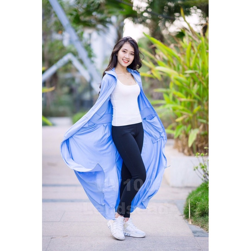 Áo choàng chống nắng chuẩn hãng Lendsead. Đóng túi zip như ảnh đăng. Ảnh thật. | BigBuy360 - bigbuy360.vn