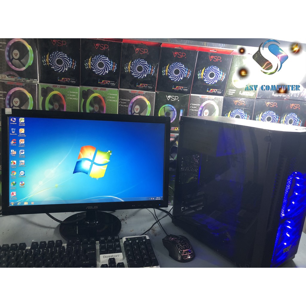 Bộ máy tính PC Game AMD X4 760k, Ram 8GB, GT 730 2GB Màn hình 19inch | BigBuy360 - bigbuy360.vn