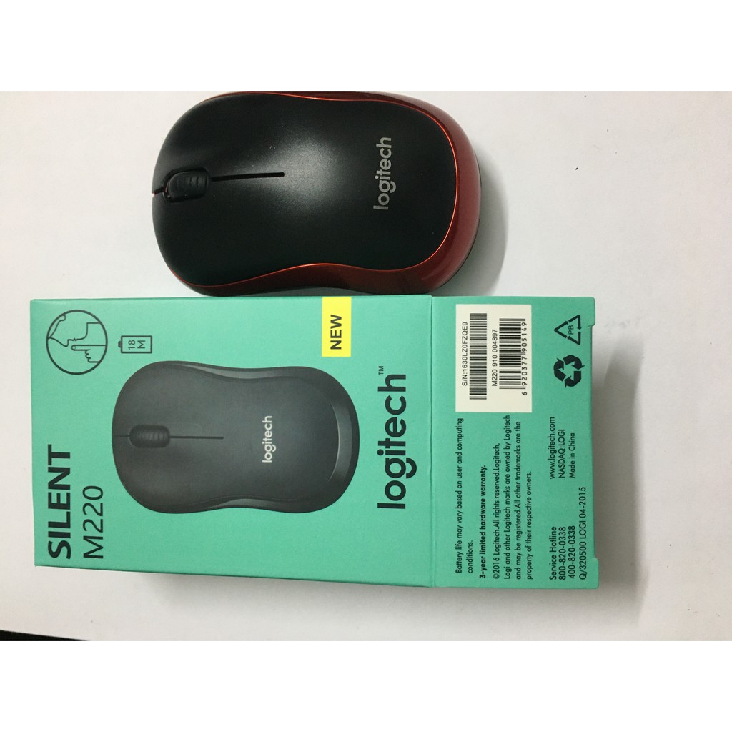 Chuột quang không dây SILENT M220