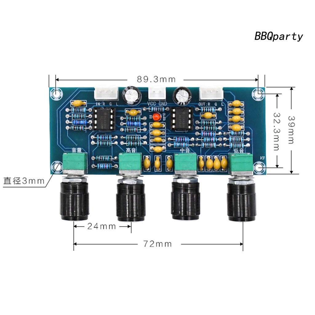 Bảng Mạch Điều Chỉnh Âm Lượng Kỹ Thuật Số Xh-A901