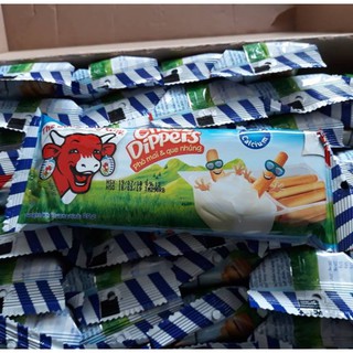 Date 11/12/2020 phô mai cheez dippers con bò cười 35g