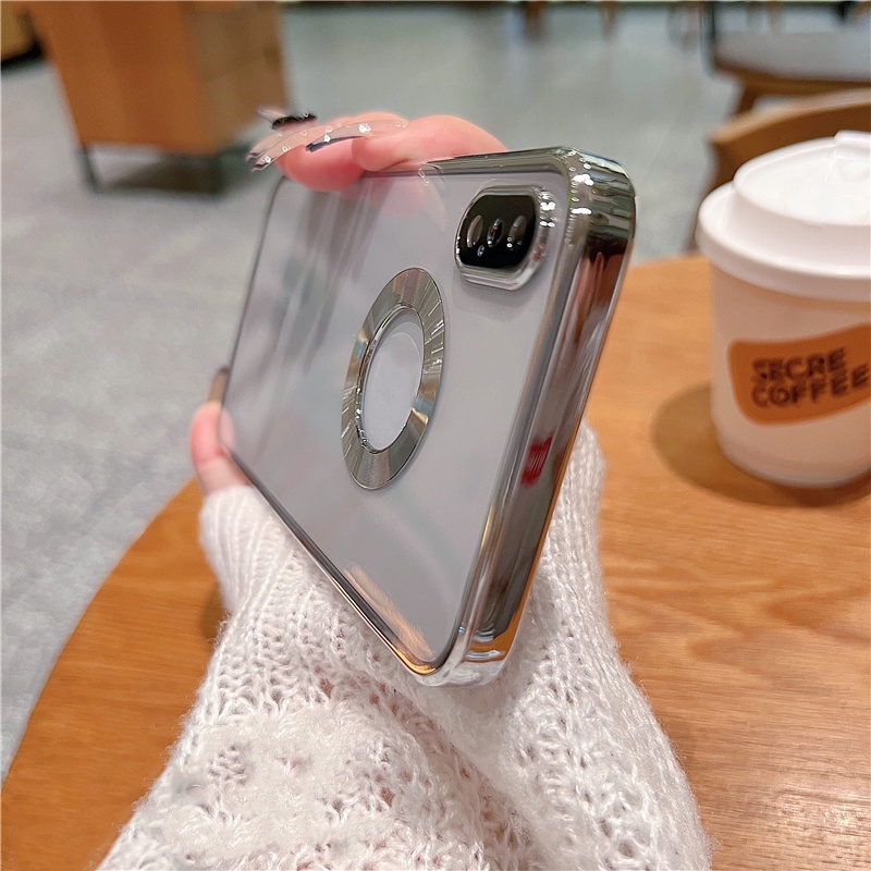 Ốp Điện Thoại Mạ 6D Sang Trọng Cho iphone X XS XR 7 Plus 8 Plus 6 6s Plus XS MAX Magsafe iphone 11 Pro