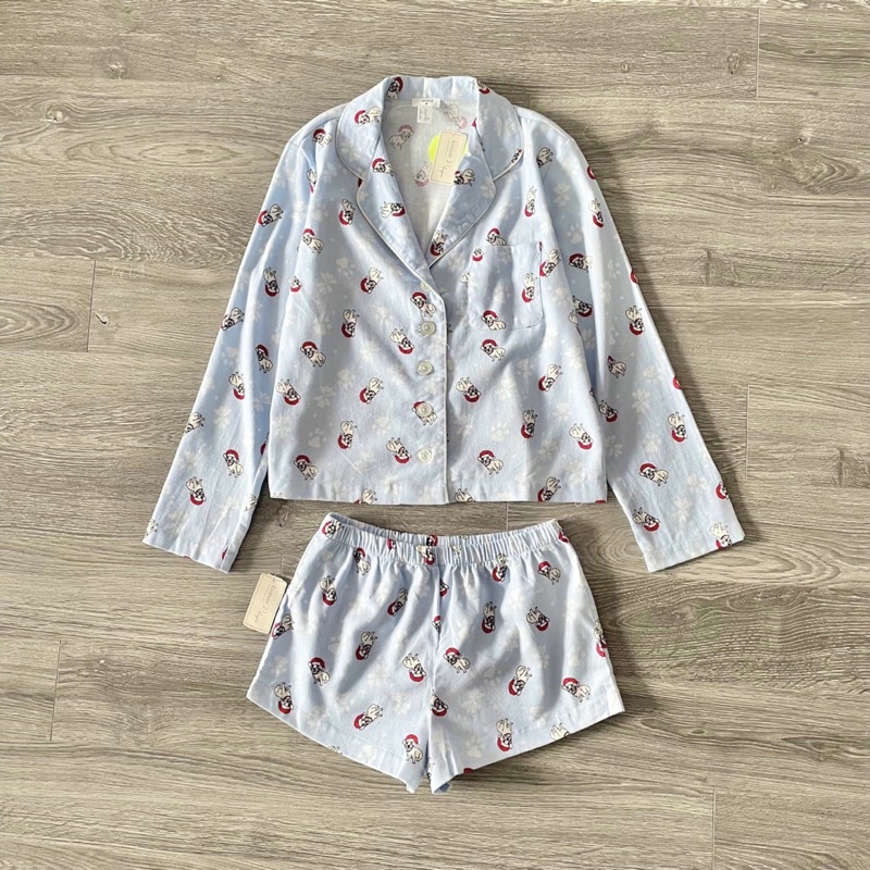 Set ngủ pijama nỉ mỏng