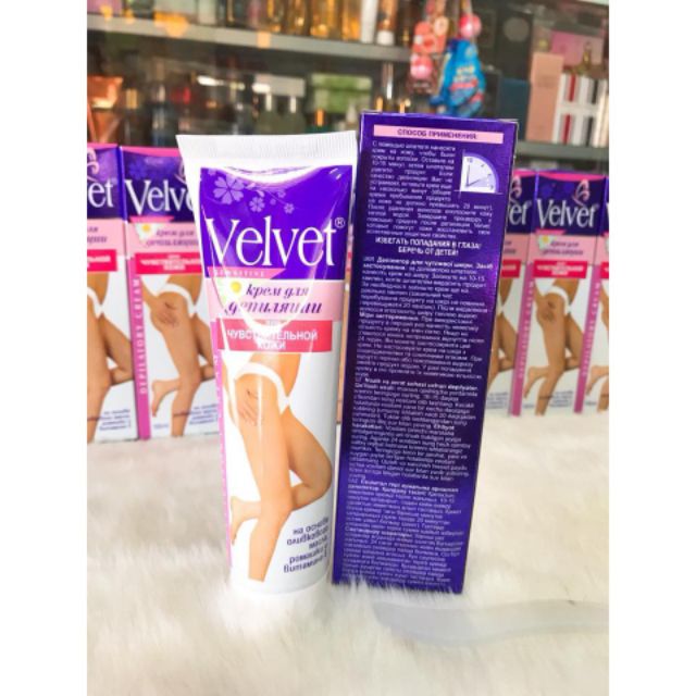 Kem tẩy lông VELVET nga 100ml