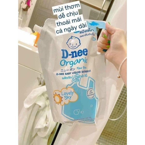 Nước Giặt Dnee Túi 1400ml Mẫu Mới Thái Lan