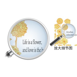 Decal dán kính cao cấp - Hoa Cúc Chùm ( 60x58 )-DK7106