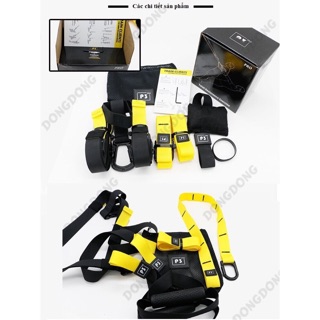 Bộ dây tập Kháng Lực Gym Pro P3 ( có ảnh thật)