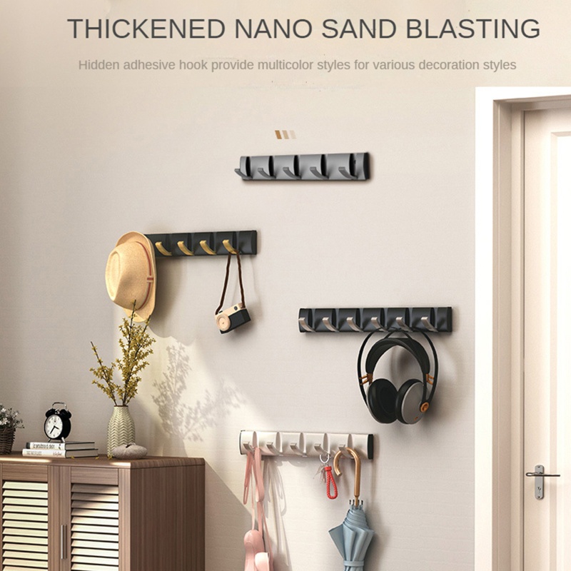 Móc Treo Khăn Tắm / Cà Vạt Gắn Tường Có Thể Gập Gọn Tiện Dụng Cho Nhà Bếp / Phòng Tắm