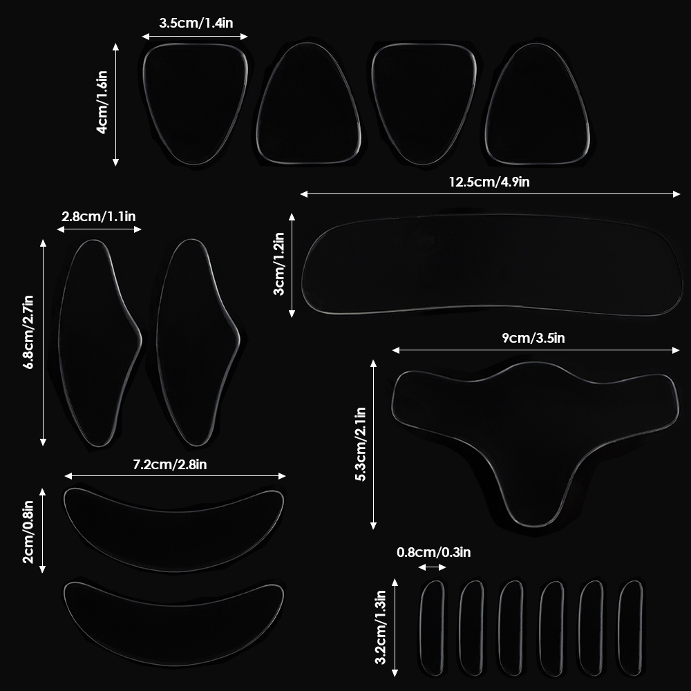 Miếng Dán Silicone Chống Nếp Nhăn Lão Hóa Có Thể Tái Sử Dụng
