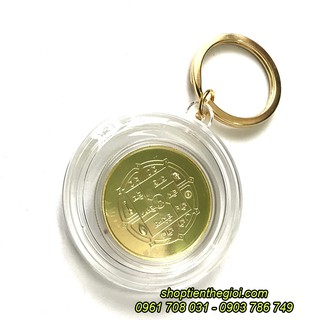 MÓC GẮN CHÌA KHÓA HÌNH XU PHẬT NEPAL - HÀNG ĐỘC LẠ - TMT COLLECTION - SP000413