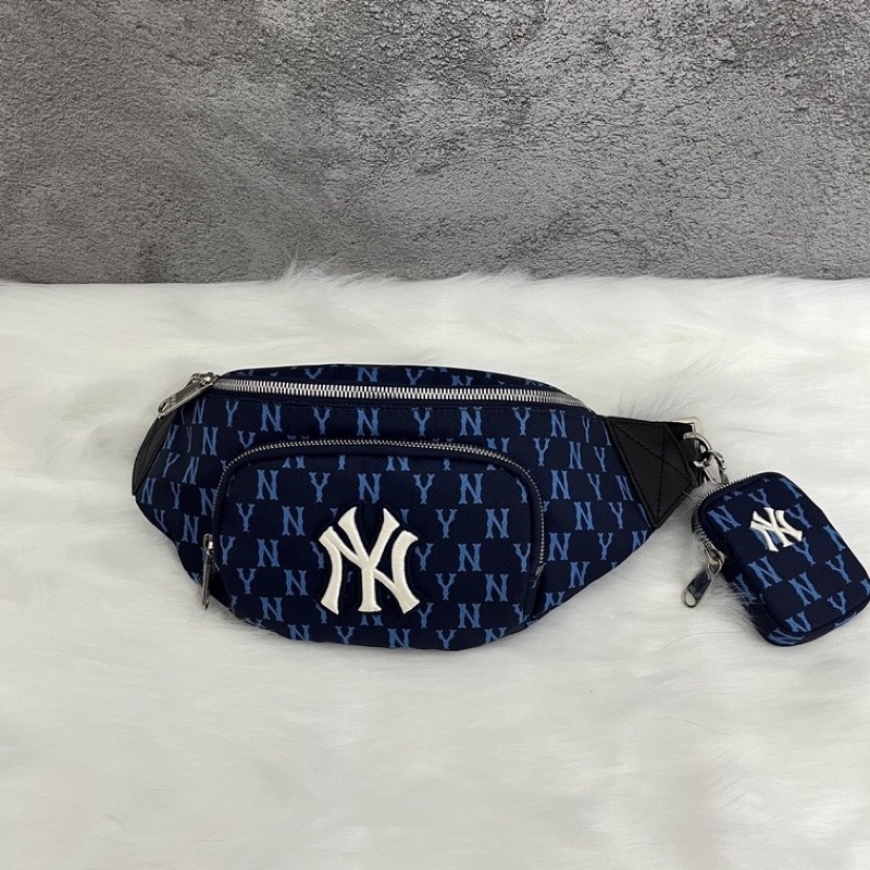 Túi MLB Chính Hãng Túi Bao Tử MLB đeo hông Nam Nữ Monogram Hip Sack chuẩn Auth