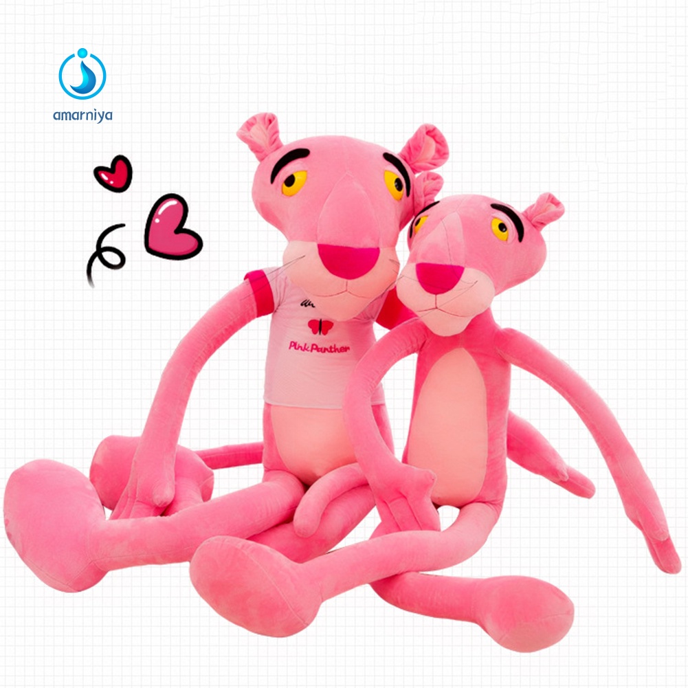 Đồ chơi nhồi bông Hình Chú Báo Hồng Hoạt Hình 60cm