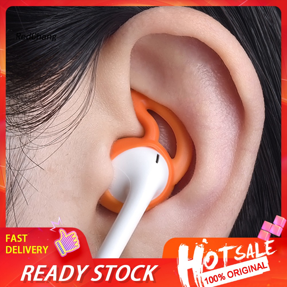 Dây Chuyền Mặt Hình Trái Tim Xinh Xắn Dành Cho Nữ♧Bộ 4 Vỏ Bọc Tai Nghe Nhét Tai Cho AirPods iPhone 7