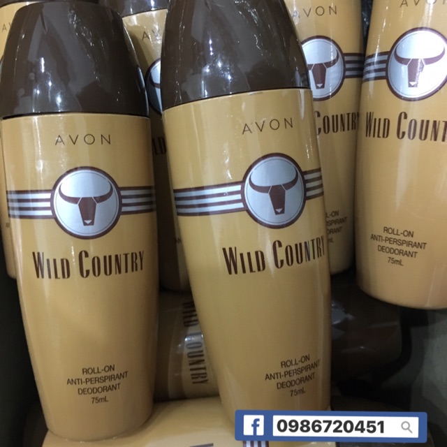 Lăn khử mùi nam Avon Wild Country