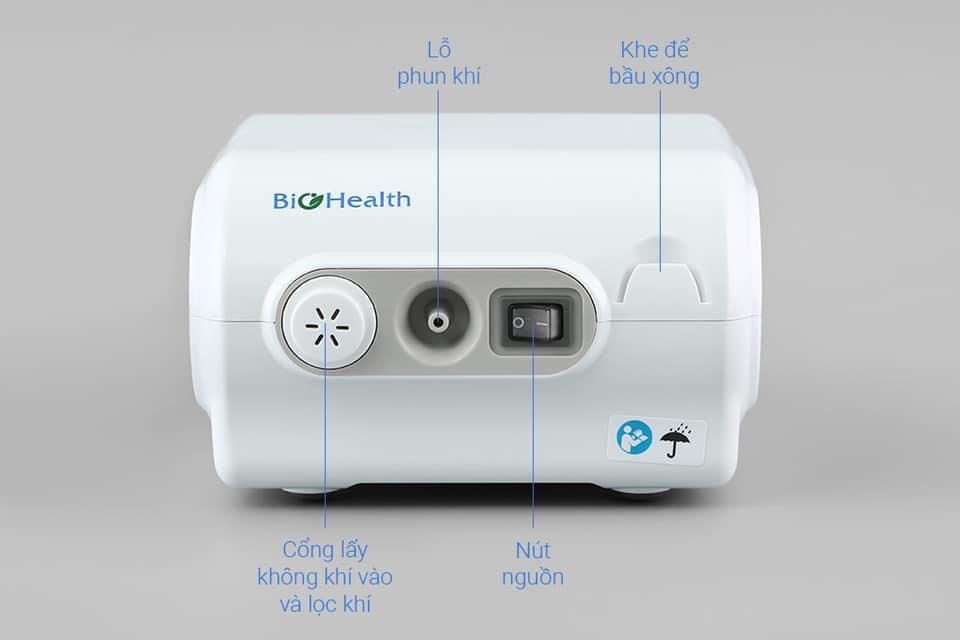 Máy xông mũi họng NEB PRO của hãng BioHealth Úc