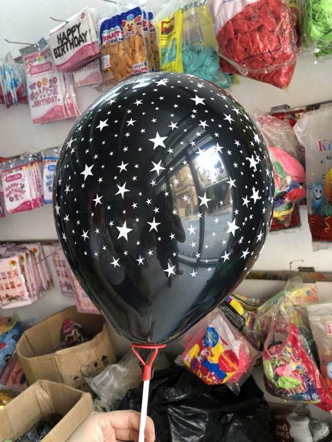 Combo 20 vỏ bóng đen và trong chấm sao, chấm bi