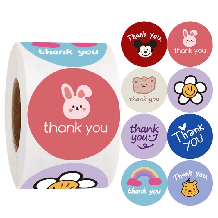 🍉Cuộn 500 sticker khen thưởng, khích lệ động viên nhiều mẫu DUASHOP.2