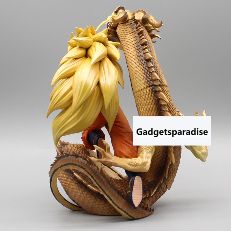 Mô Hình Nhân Vật Super Saiyan 3 Son Goku Bằng Pvc 20CM