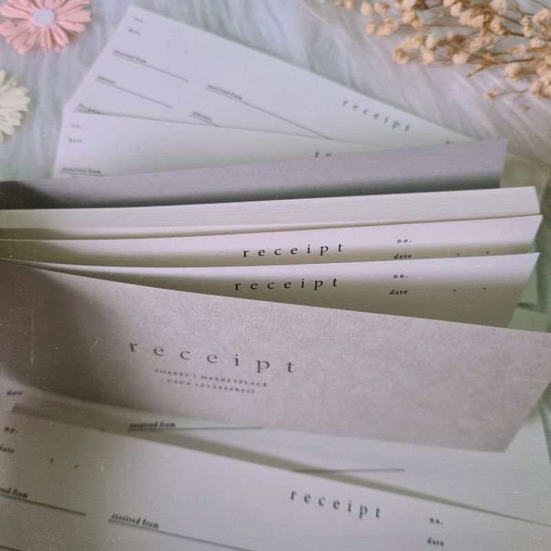 Krisna.room ♡ Note Oeda- 1 tờ note trang trí sổ Receipt