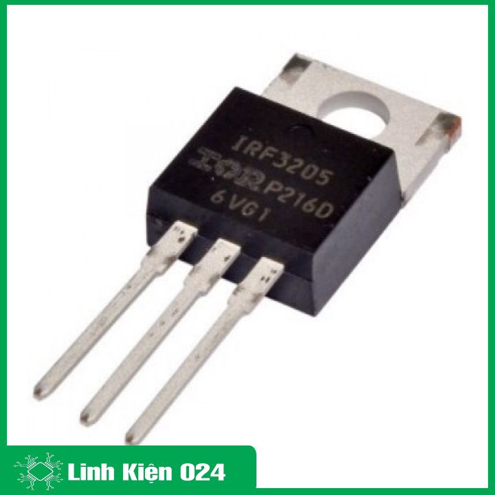 1 chiếc bóng bán dẫn Mosfet IRF3205 chân kiểu TO-220 hàng Zin