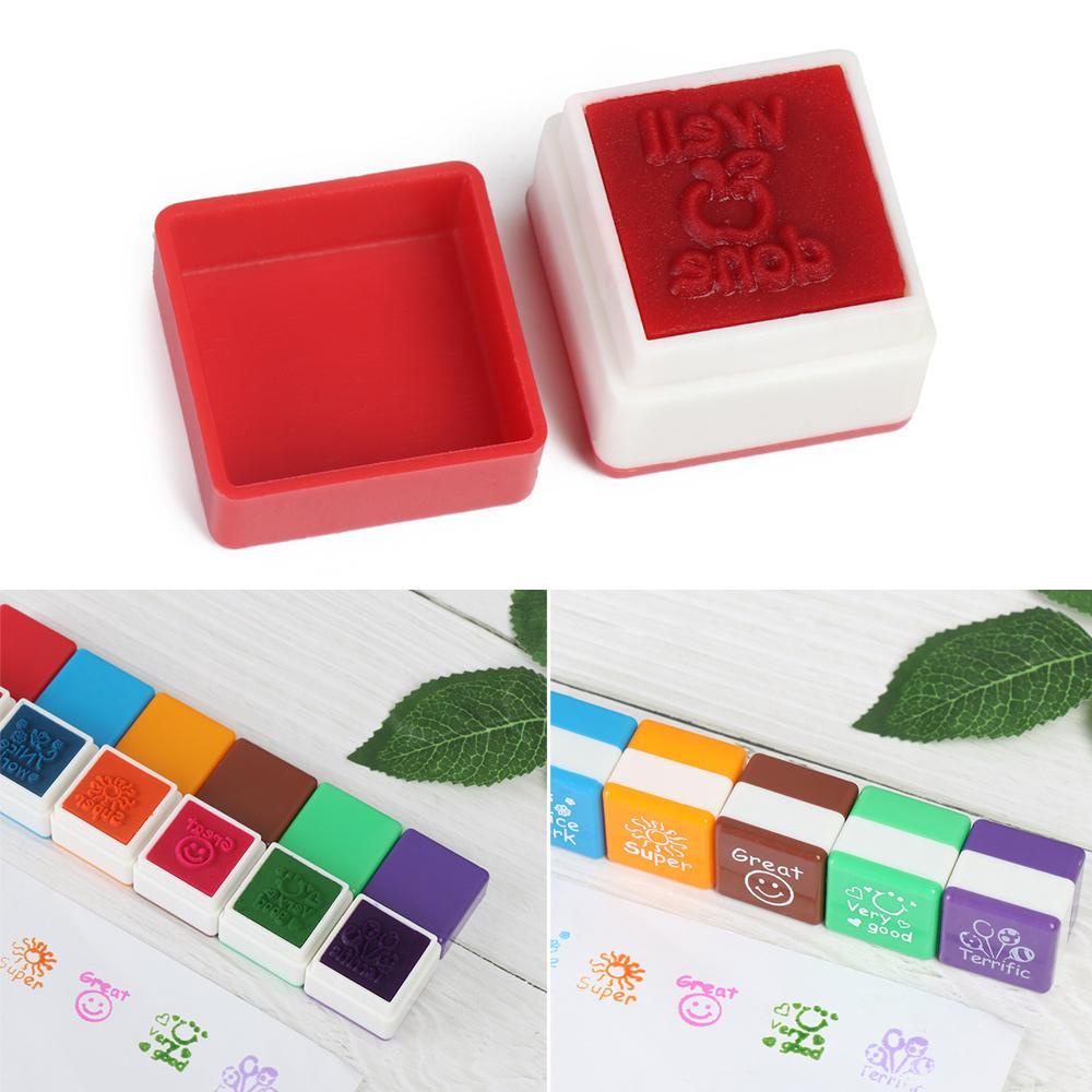 Set 6 Con Dấu DIY Hỗ Trợ Làm Đồ Thủ Công Cho Bé