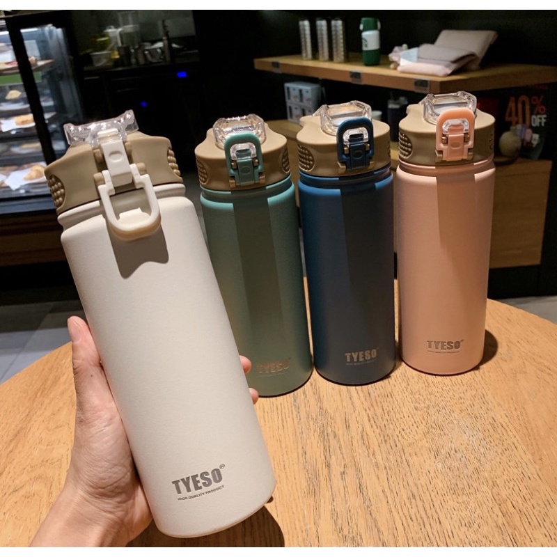 Bình giữ nhiệt chính hãng TYSEO có ống hút tiện lợi
