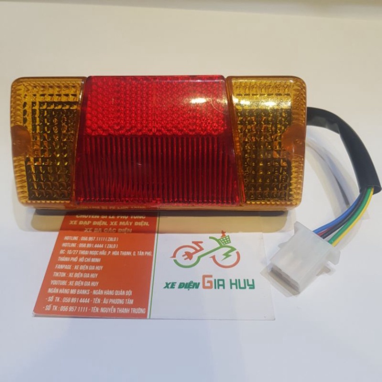 Đèn Sau ASAMA 48V Đèn Hậu Đuôi Đèn Xe Đạp Điện 48V HUY XE ĐẠP ĐIỆN