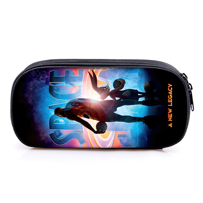 Hộp Đựng Bút Đa Năng Sức Chứa Lớn In Hình Anime Space Jam 2