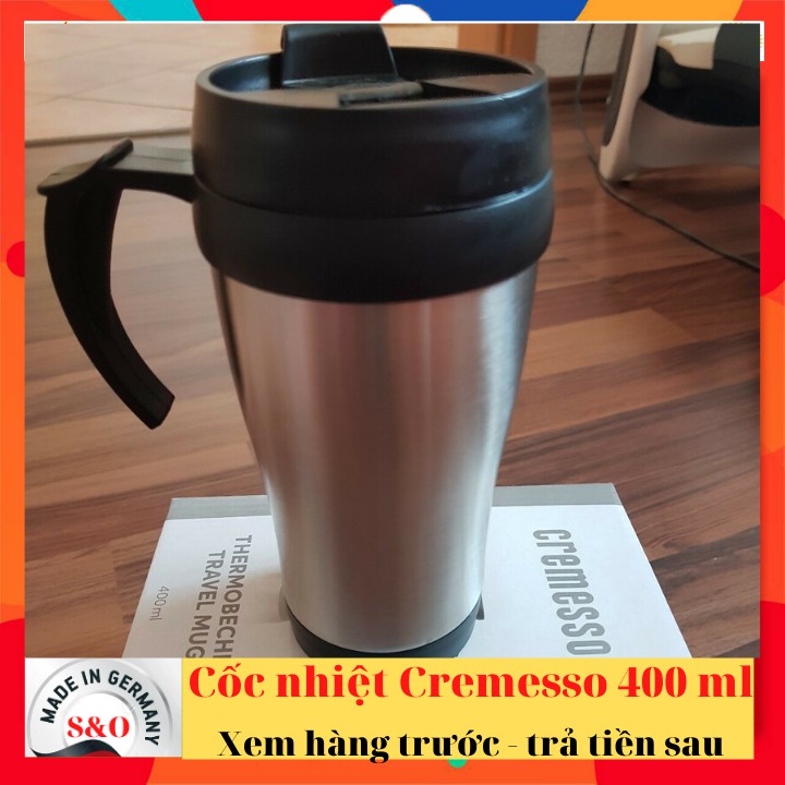 Cốc giữ nhiệt bằng thép không rỉ  Cremesso Thụy Sĩ