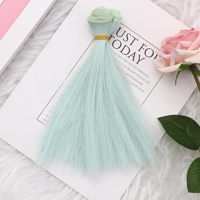 Bhy Bộ Tóc Giả Thẳng Dài Thời Trang Cho Búp Bê Barbie